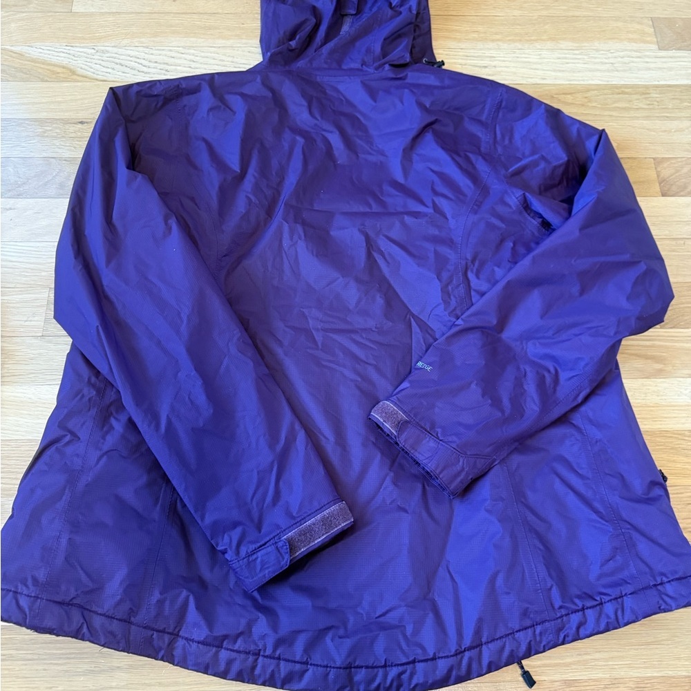 Eddie Bauer Women’s WeatherEdge Insulated Rain Jacket - Purple - Size M Women's - Picture 10 of 12